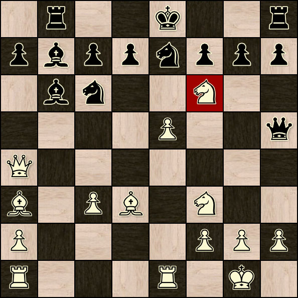 17.Nf6+ !! This game between Adolf Anderssen and Jean Dufresne in 1852  is nicknamed the “Evergreen Game” because with this sacrifice Anderssen forces checkmate in 14 moves.