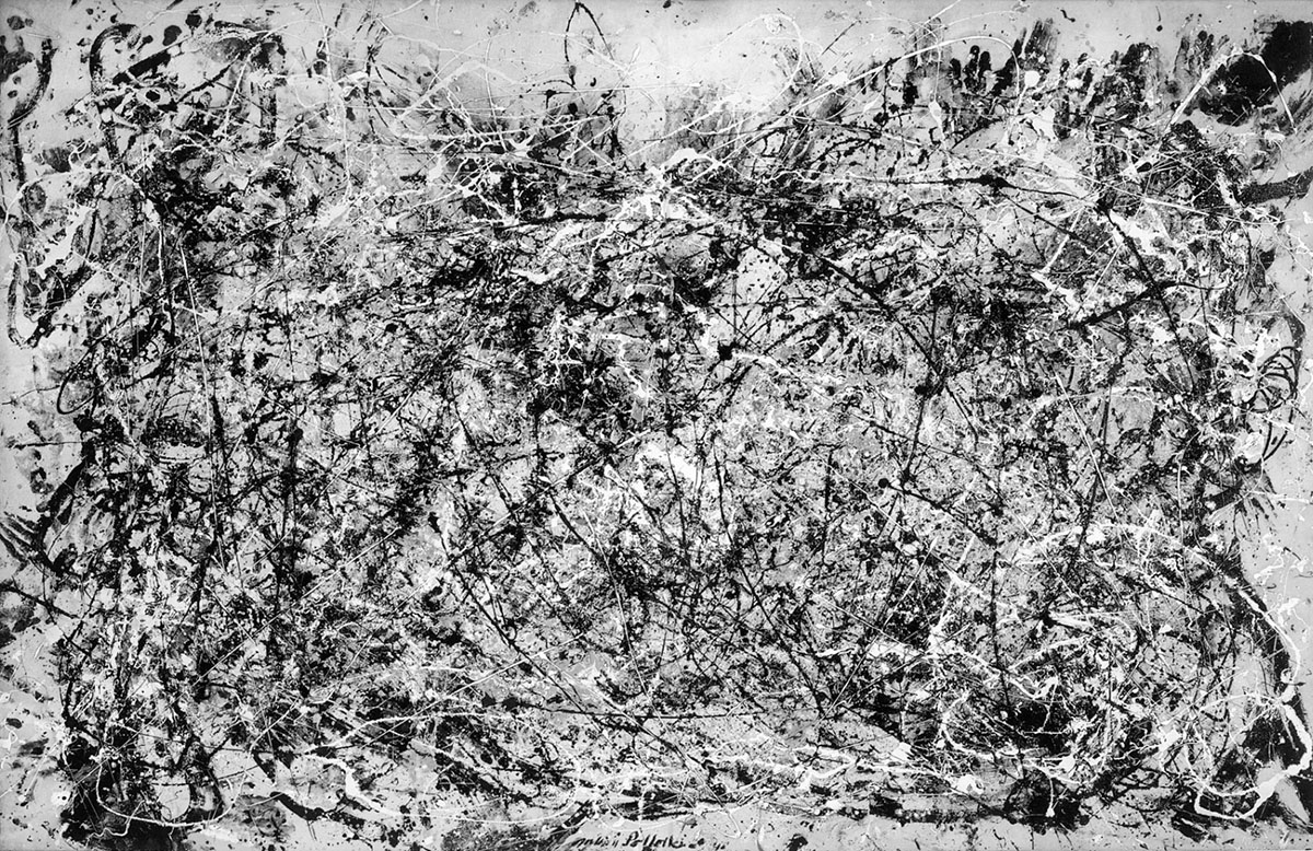 Number-1A, Jackson Pollock, 1948