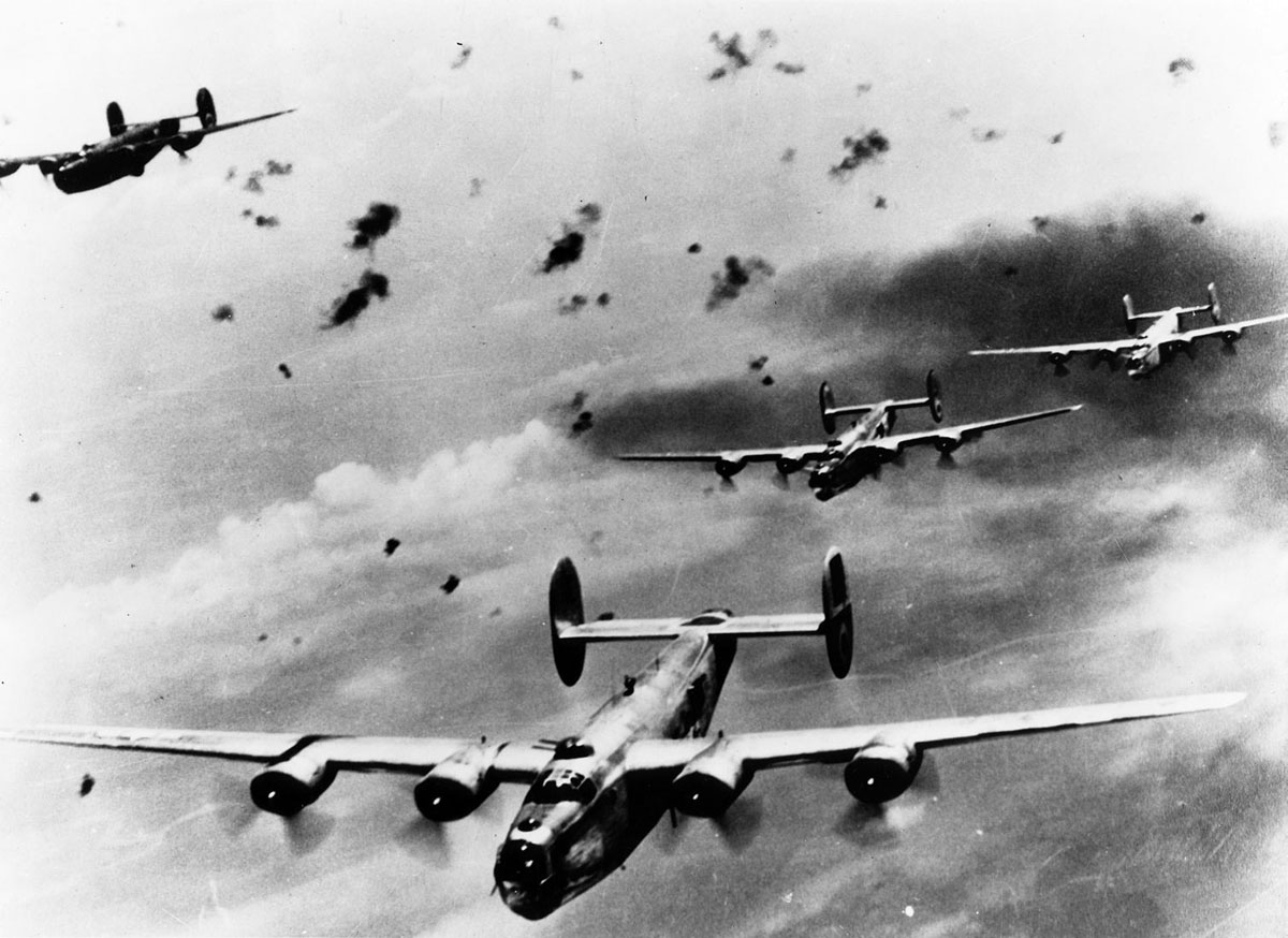 In World War II, an average of 40 planes were shot down every day.